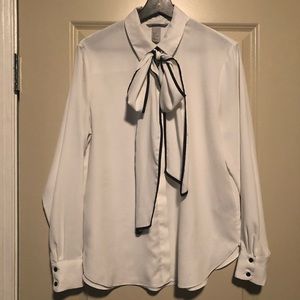 H&M Secretary Blouse